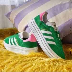 Brand new NWT Adidas Gazelle Bold Originals Platform
Sneakers in Green 6.5 W